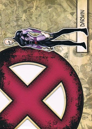 Upper Deck Marvel Beginnings Die Cut X-Men Card X-14 Darwin