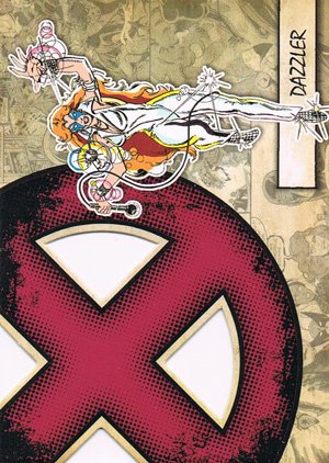 Upper Deck Marvel Beginnings Die Cut X-Men Card X-15 Dazzler
