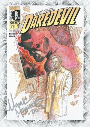 Upper Deck Marvel Beginnings Series II Break Through Autograph Card B-89 Daredevil Vol.2 #16
