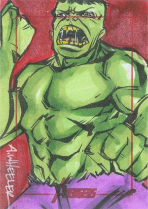 Rittenhouse Archives Marvel Greatest Heroes Sketch Card  Anthony Wheeler