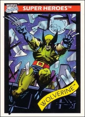 Impel Marvel Universe I Base Card 23 Wolverine