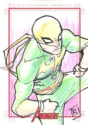 Rittenhouse Archives Marvel Greatest Heroes Sketch Card  Kathryn Layno
