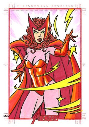 Rittenhouse Archives Marvel Greatest Heroes Sketch Card  Lak Lim
