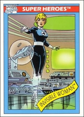 Impel Marvel Universe I Base Card 43 Invisible Woman