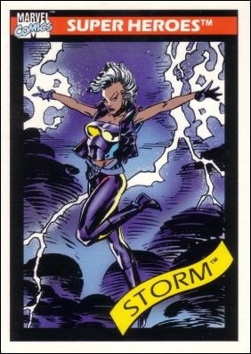 Impel Marvel Universe I Base Card 48 Storm
