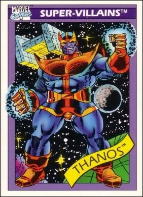 Impel Marvel Universe I Base Card 79 Thanos