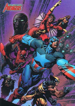 Rittenhouse Archives The Complete Avengers 1963-Present Earth's Mightiest Heroes MH11 David Finch / Danny Miki