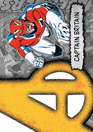 Upper Deck Marvel Beginnings Series II Die-Cut Avengers Card A-8 Captain Britain