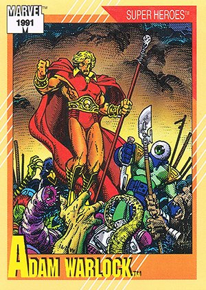 Impel Marvel Universe II Base Card 29 Adam Warlock