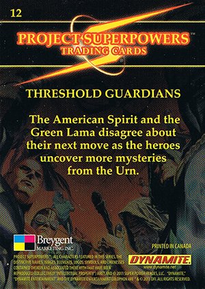 Breygent Marketing Project Superpowers Base Card 12 Threshold Guardians