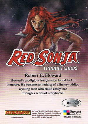 Breygent Marketing Red Sonja Puzzle Card RS-P9 