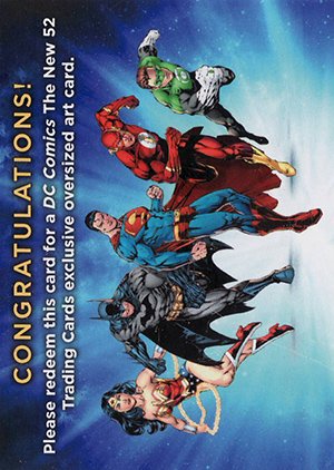 Cryptozoic DC: The New 52   Oversized Sketch Card Redemption (50)