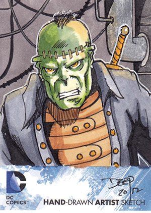 Cryptozoic DC: The New 52 Sketch Card  George Deep