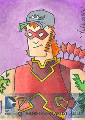 Cryptozoic DC: The New 52 Sketch Card  Isaiah McAllister