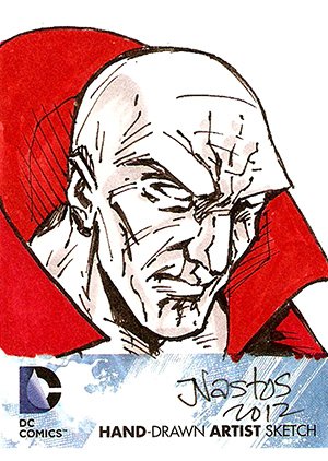 Cryptozoic DC: The New 52 Sketch Card  Mat Nastos
