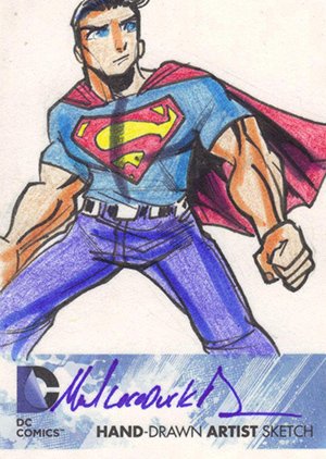 Cryptozoic DC: The New 52 Sketch Card  Michael Duron