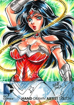 Cryptozoic DC: The New 52 Sketch Card  Sanna Umemoto