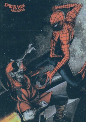 Rittenhouse Archives Spider-Man Archives Parallel Card 52 Spider-Man vs. Menace