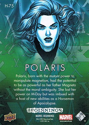 Upper Deck Marvel Beginnings Series II Holograms H-75 Polaris