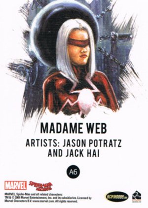 Rittenhouse Archives Spider-Man Archives Allies A6 Madame Web