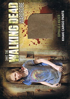 Cryptozoic The Walking Dead Season 2 Wardrobe Card M20 Sophia's Khaki Cargo Pants