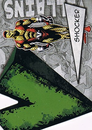 Upper Deck Marvel Beginnings Series III Die-Cut Villains Card V-40 Shocker