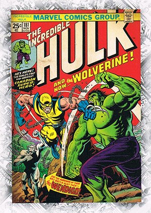 Upper Deck Marvel Beginnings Series III Break Through Card B-96 The Incredible Hulk (vol. 1) #181