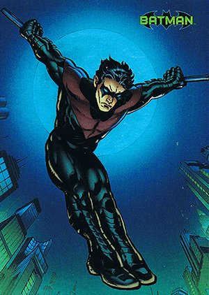 Cryptozoic Batman: The Legend Parallel Foil Card 24 Nightwing