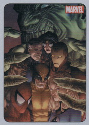 Rittenhouse Archives Marvel 70th Anniversary Base Parallel Metallic Card 71 2008