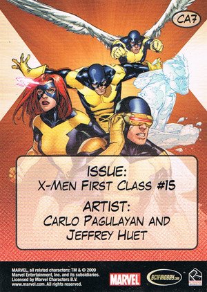 Rittenhouse Archives X-Men Archives Ready-for-Action Cover Gallery Card CA7 X-Men First Class #15