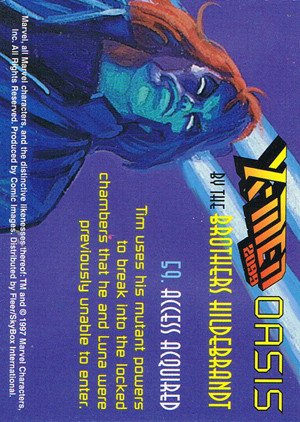 Fleer/Skybox X-Men 2099: Oasis Base Card 59 Access Acquired