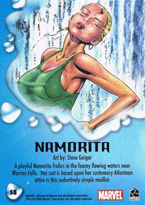 Rittenhouse Archives Women of Marvel Swimsuit Edition S8 Namorita