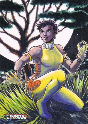 Cryptozoic DC Comics: The Women of Legend Base Card 42 Vixen