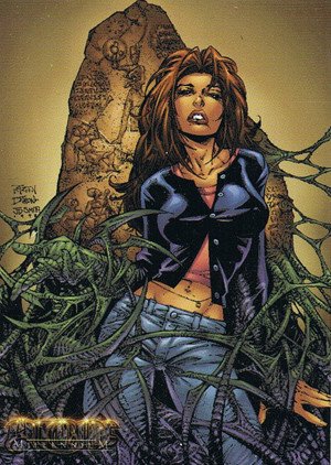 Dynamic Forces Witchblade Millennium Base Card 4 M As the man who struck Sara's first partner