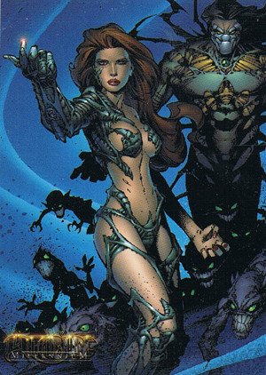 Dynamic Forces Witchblade Millennium Base Card 46 Before Sara had a chance to even pull her wea