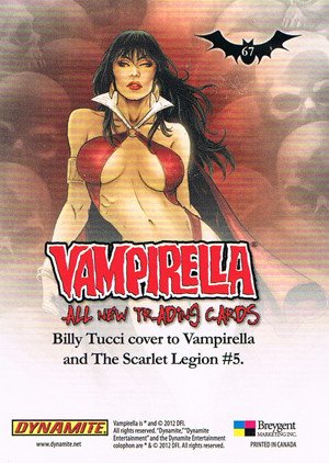 Breygent Marketing Vampirella (All-New) Base Card 67 