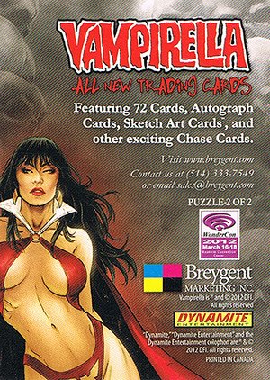 Breygent Marketing Vampirella (All-New) Promos Puzzle 2 of 2 WonderCon