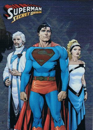 Cryptozoic Superman: The Legend Secret Origin Card SO-04 Issue #4