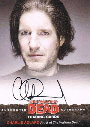 Cryptozoic The Walking Dead Comic Book Series 2 Autograph Card A2 Charlie Adlard