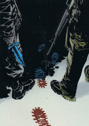 Cryptozoic The Walking Dead Comic Book Series 2 Parallel Foil Card 52 Fear the Hunters, Part 3