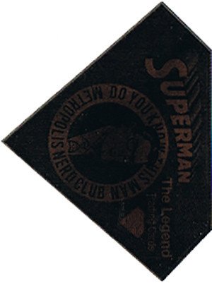 Cryptozoic Superman: The Legend X-Ray Vision Card XR-01 Nerd Club