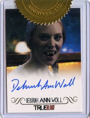 Rittenhouse Archives True Blood Archives Autograph Card  Deborah Ann Woll as Jessica Hamby (3 cases)