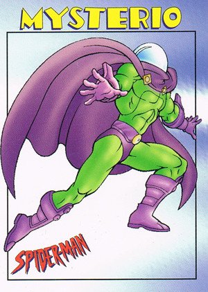 Fleer/Skybox Spider-Man .99 Base Card 27 Mysterio