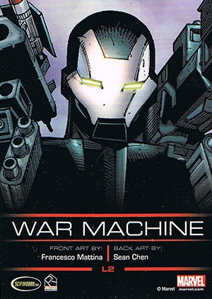 Rittenhouse Archives Legends of Marvel War Machine L2 