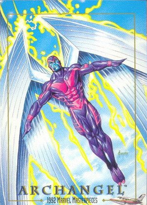 SkyBox Marvel Masterpieces Base Card 8 Archangel