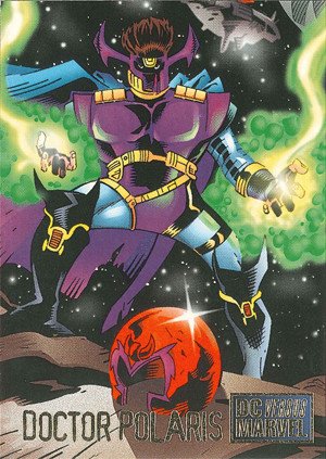 Fleer/Skybox DC versus Marvel Comics Base Card 44 Doctor Polaris