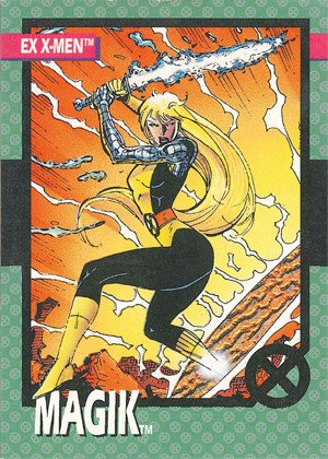 Impel X-Men Series I Base Card 84 Magik