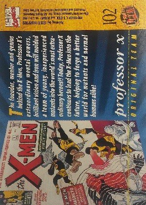 Fleer X-Men 1994 Fleer Ultra Base Card 102 Professor X