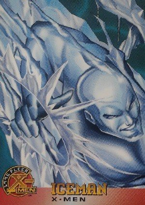 Fleer X-Men 1996 Fleer Base Card 7 Iceman