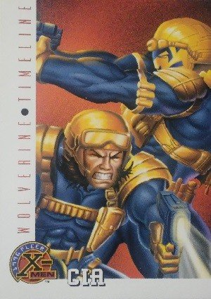 Fleer X-Men 1996 Fleer Base Card 81 CIA